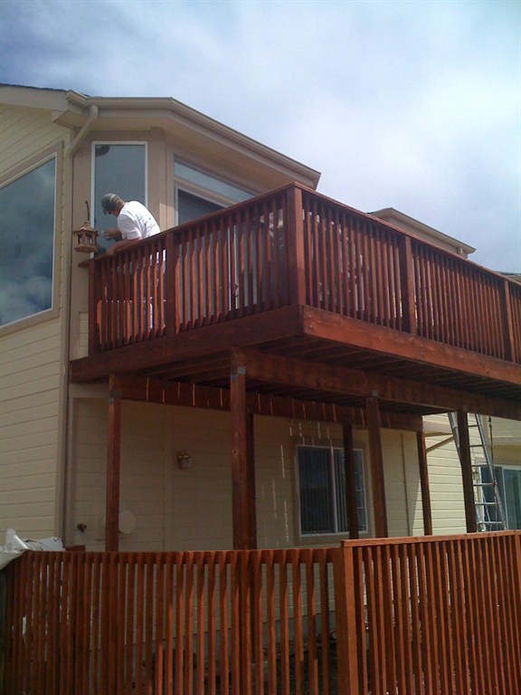 Deck Staining