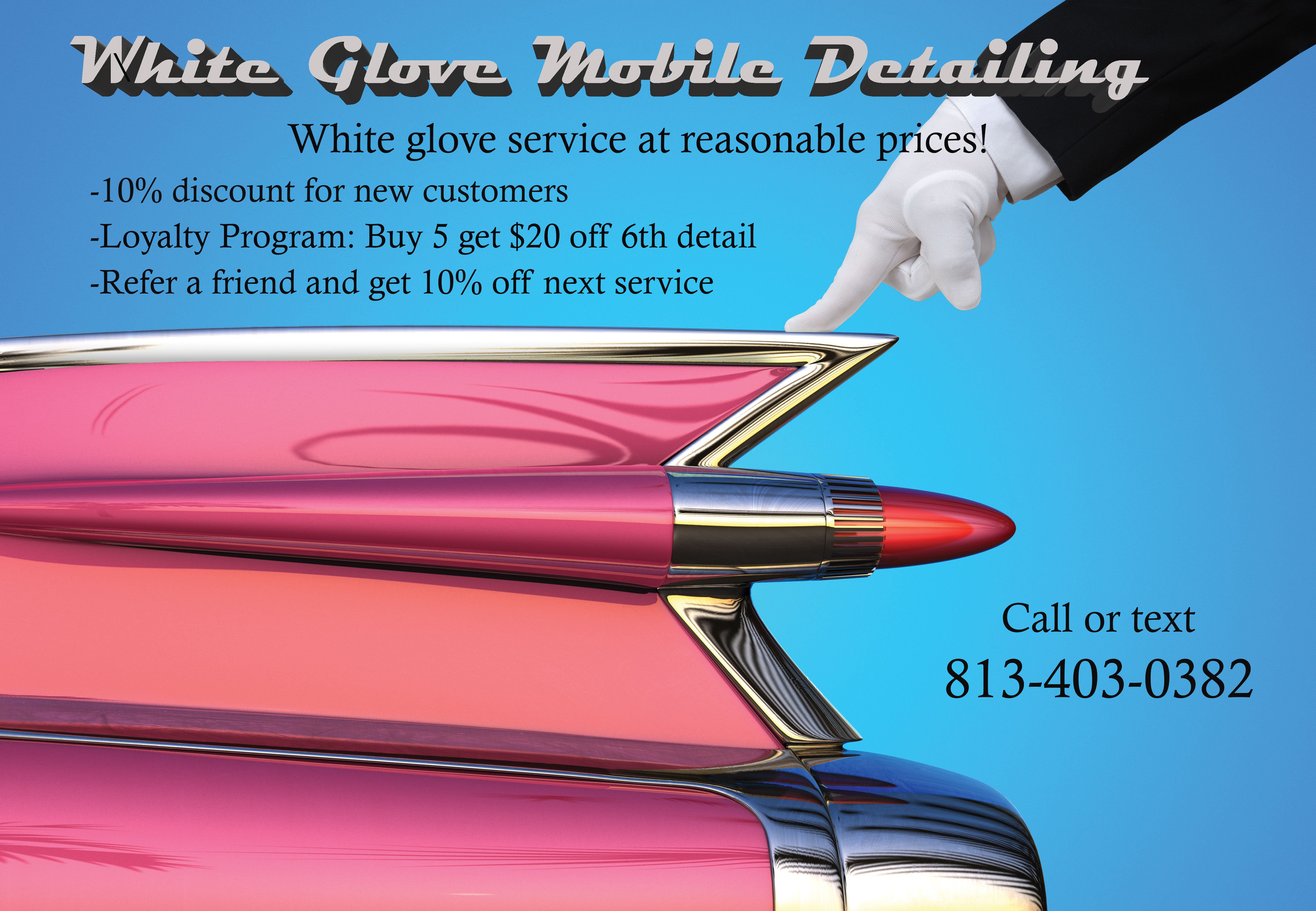 White Glove Car & Home logo