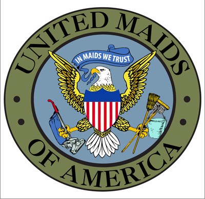 UNITED MAIDS OF AMERICA logo