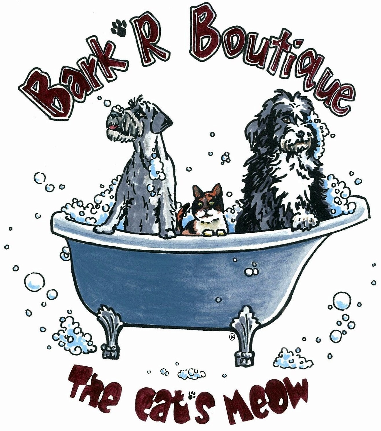 Logo for Bark'R Boutique & The Cat's Meow