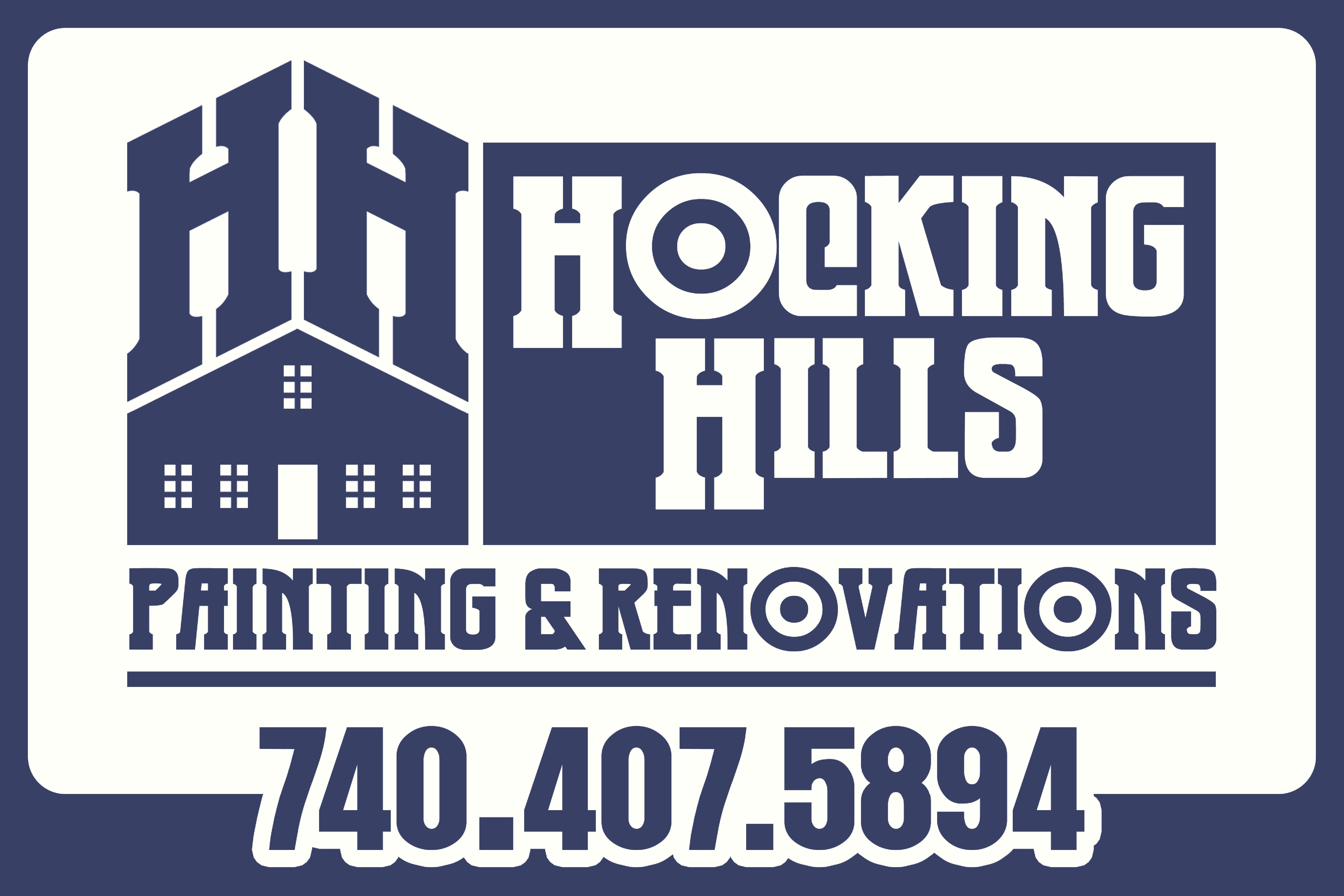 Logo for Hocking Hills Painting & Renovations