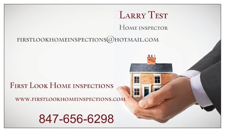 Logo for First Look Home Inspections