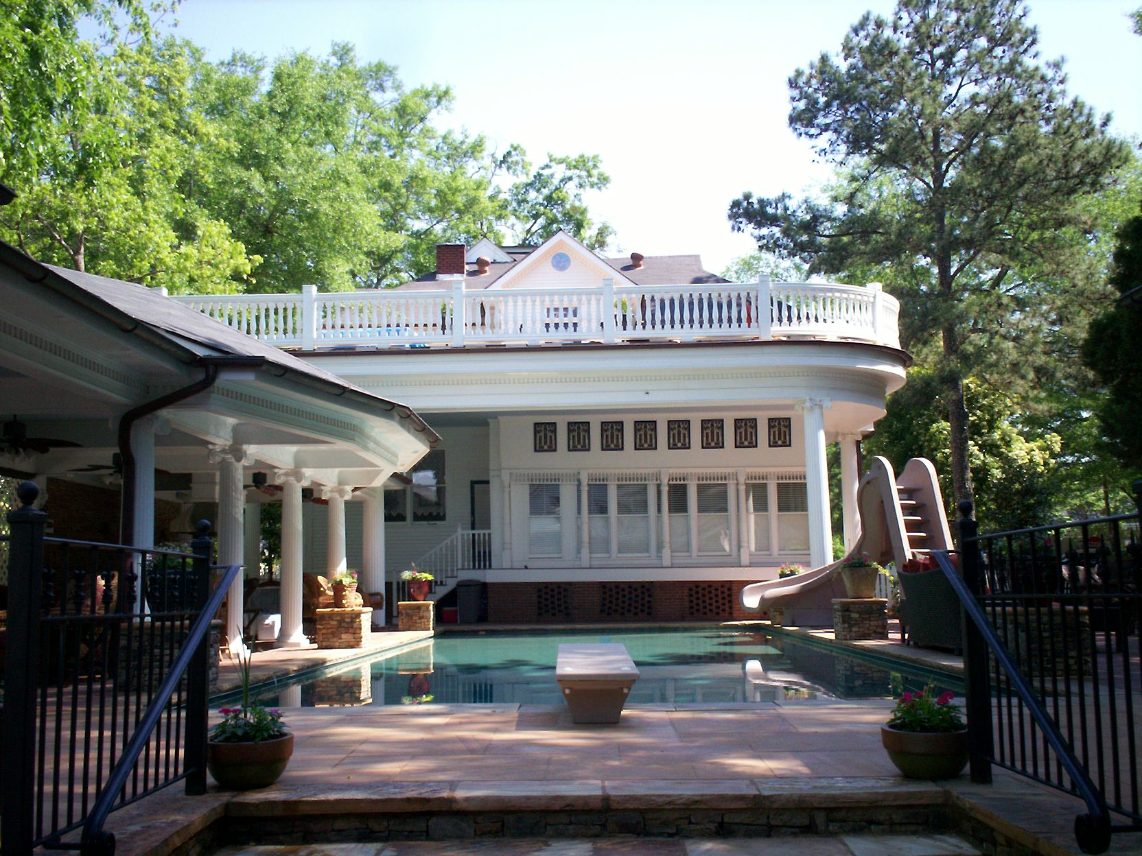 Mid Point View towards House