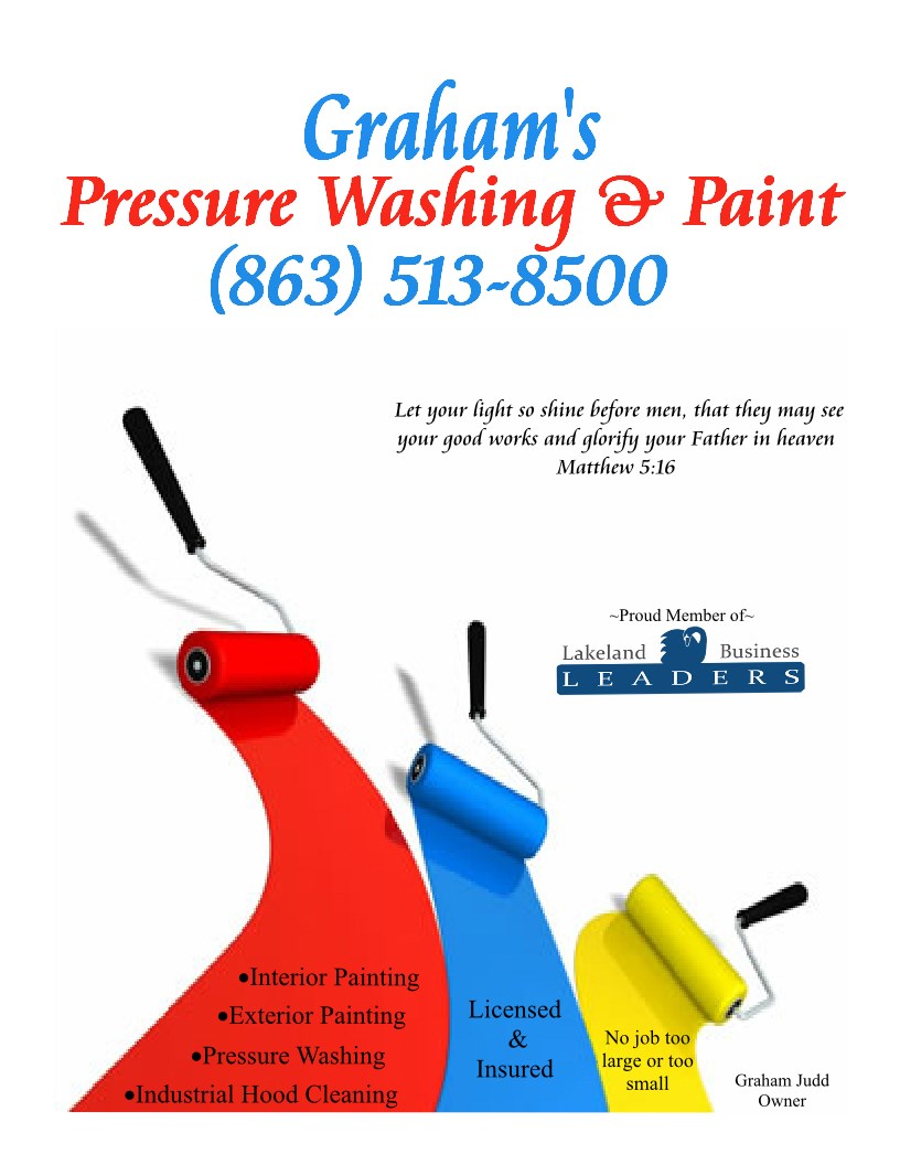 Graham's Pressure Washing & Paint logo