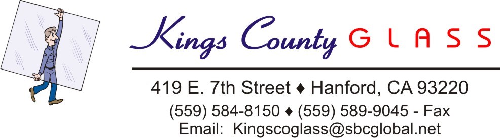 Kings County Glass logo