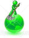GREEN THUMB RESIDENTIAL CLEANING logo