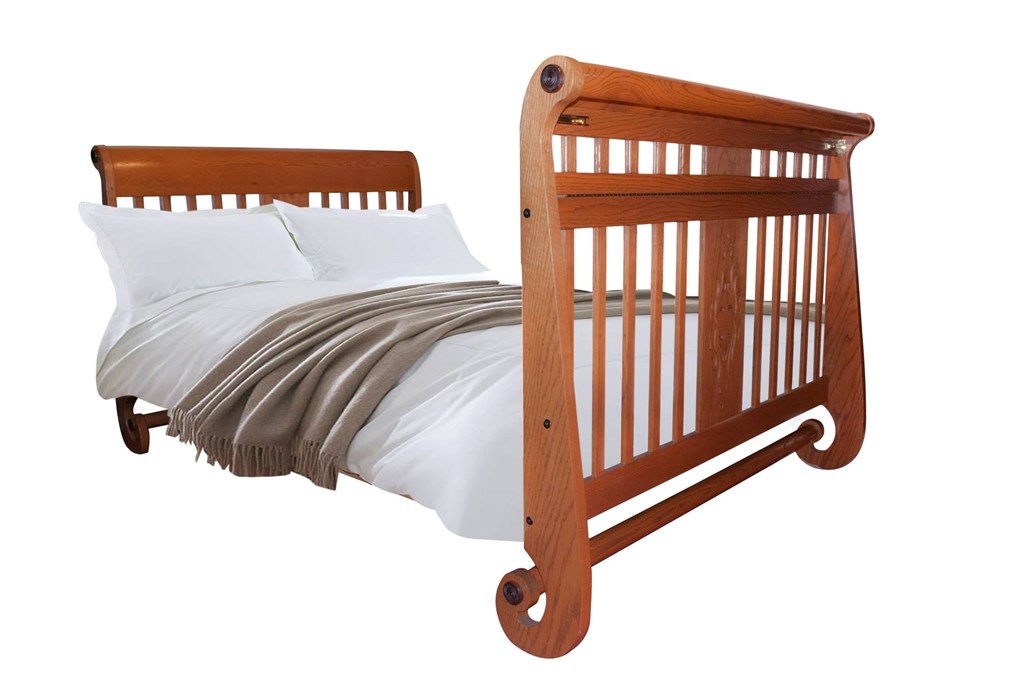 Custom Sleigh Bed