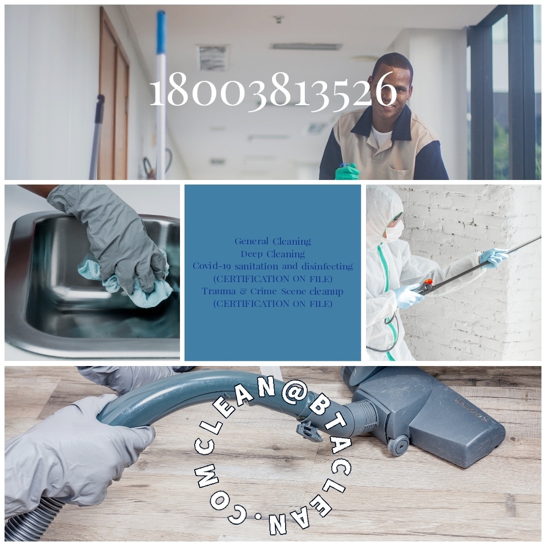 B.T.A. Cleaning Company logo