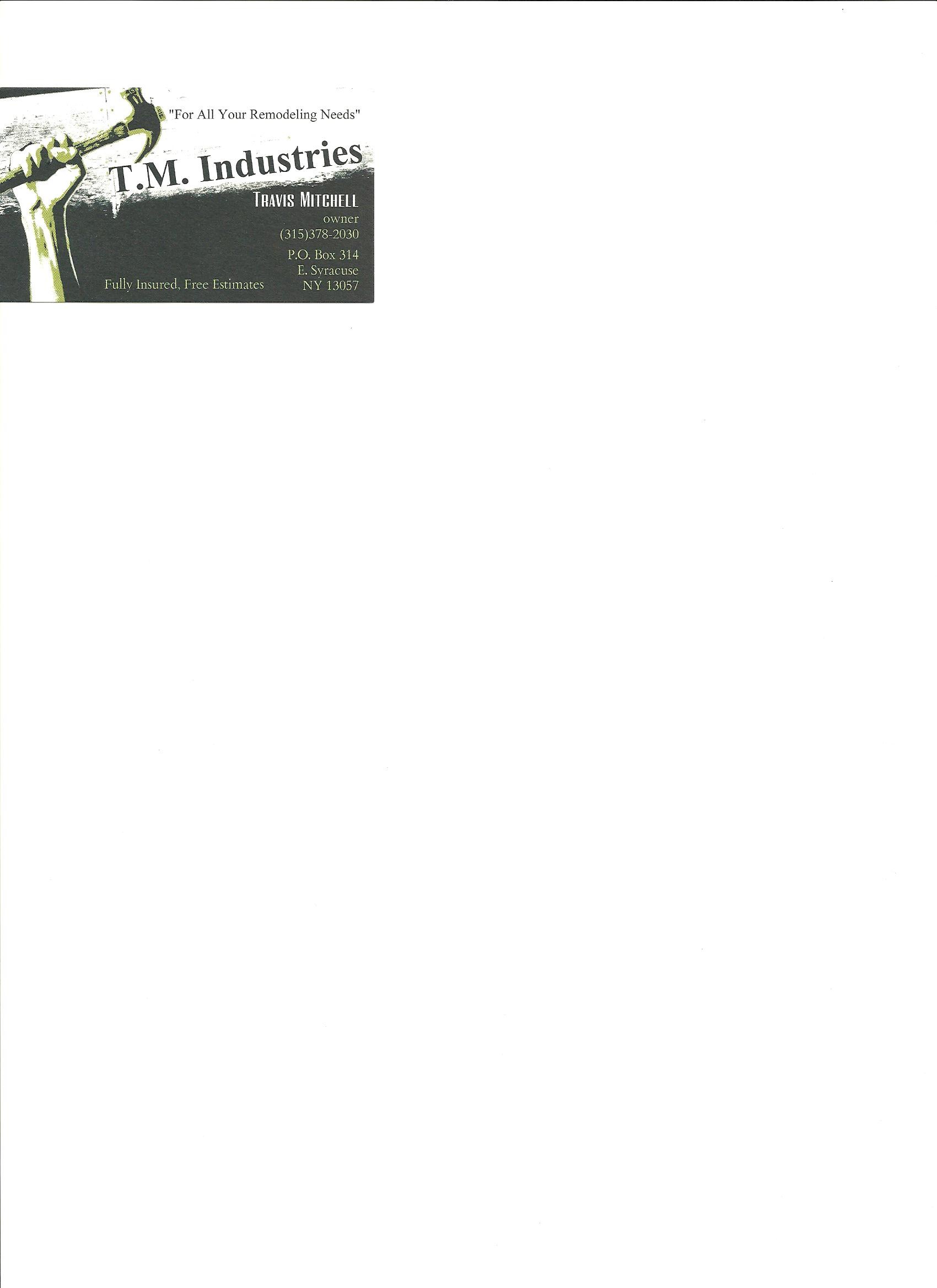 T.M. Industries logo