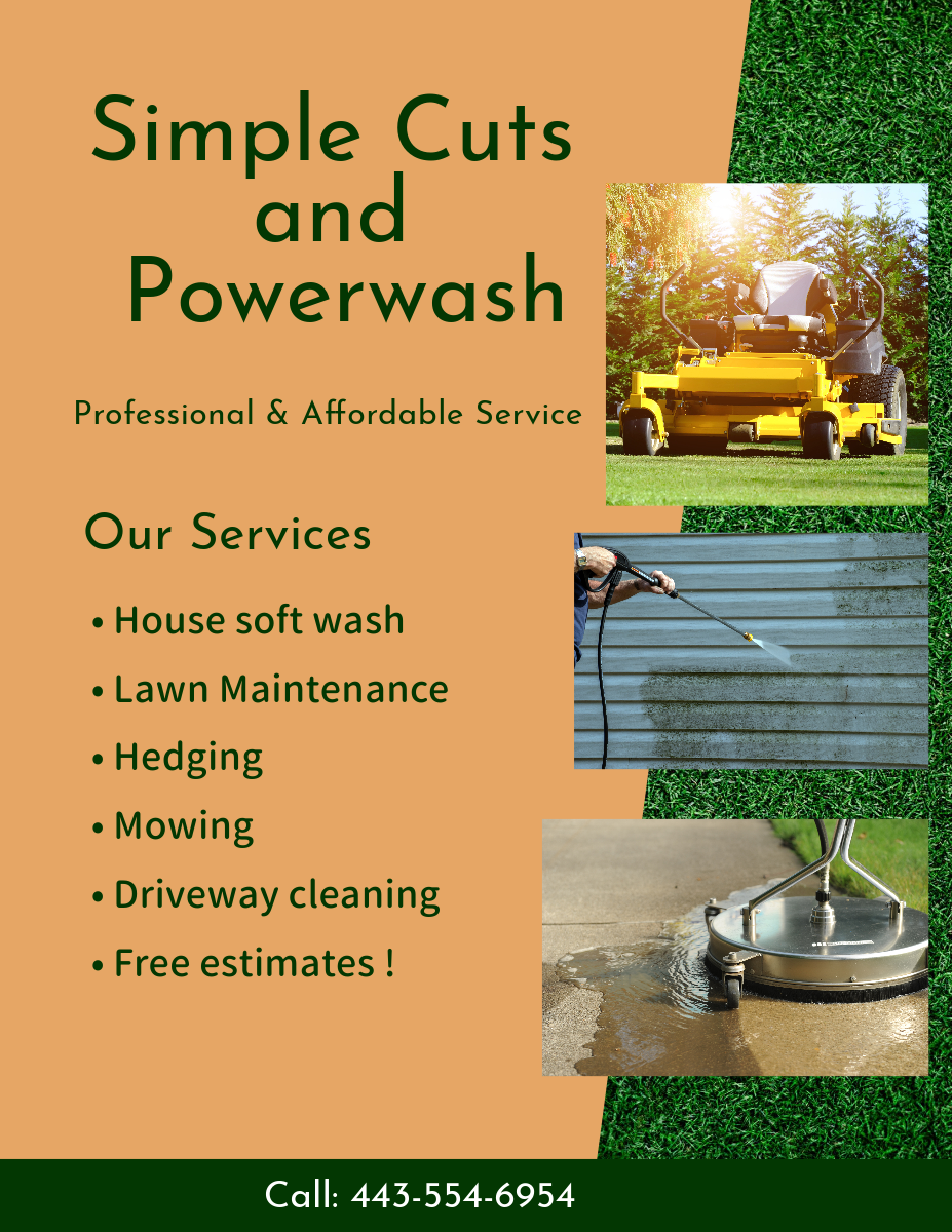 Avatar for Simple cuts and power wash