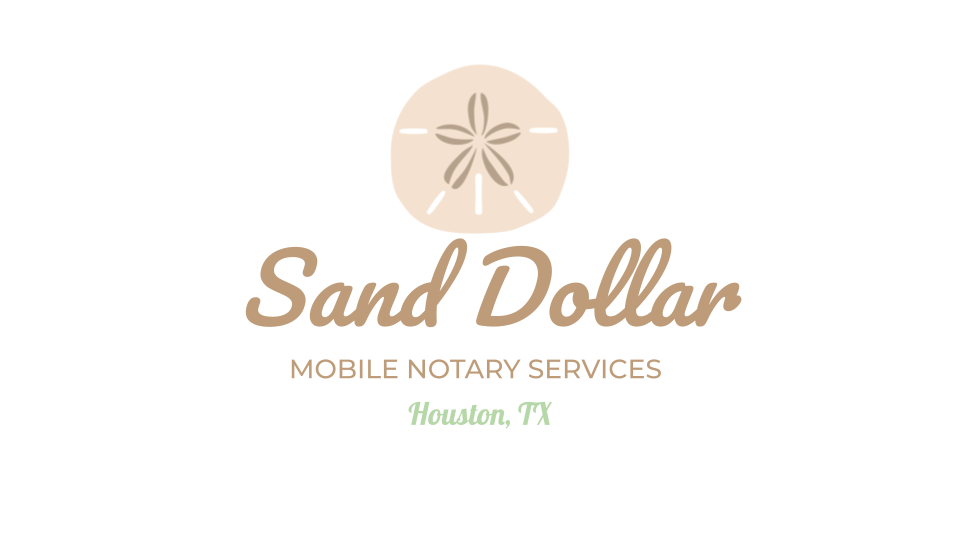 Sand Dollar Mobile Notary logo