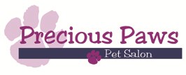 Logo for PRECIOUS PAWS PET SALON