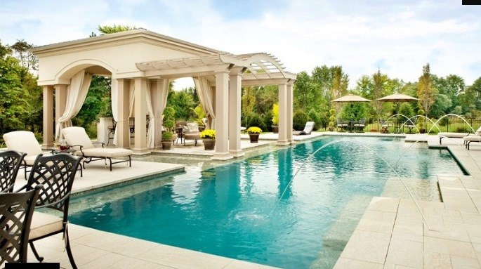 Pool patios and coping