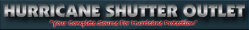 Logo for Hurricane Shutter Outlet