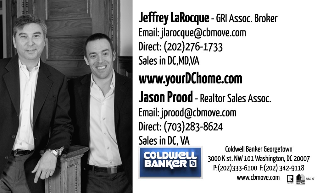 yourDChome / Jason&Jeffrey /  DC Real Estate logo
