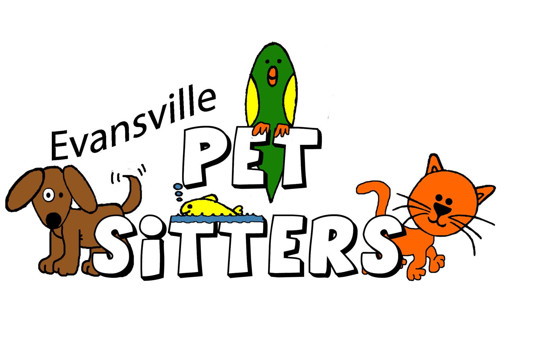 Logo for Evansville Pet Sitters