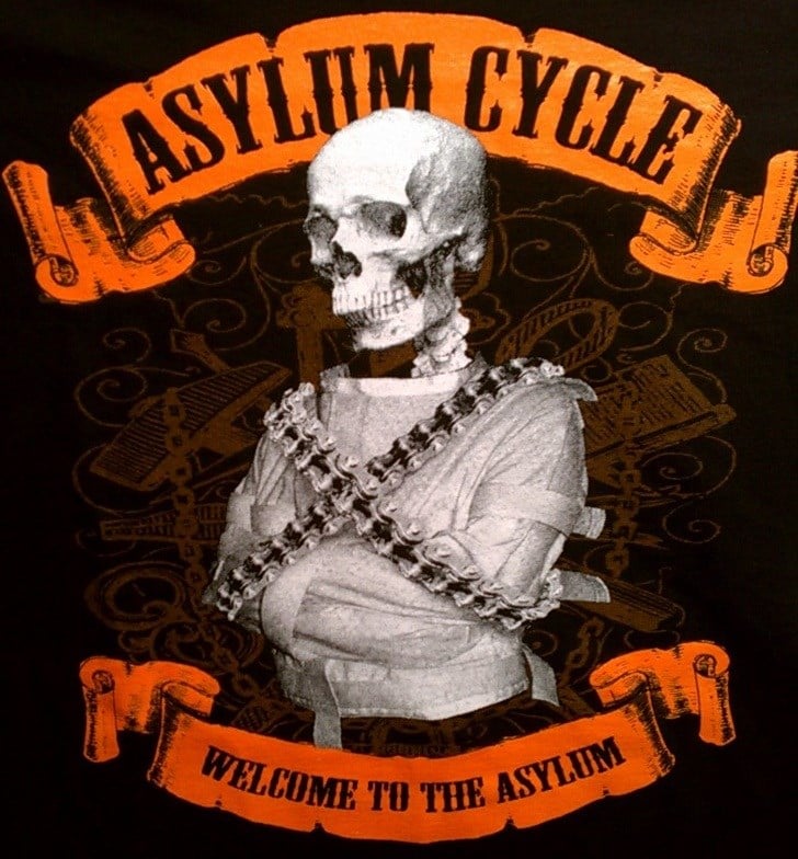 Asylumcycle / Ride in Peace logo