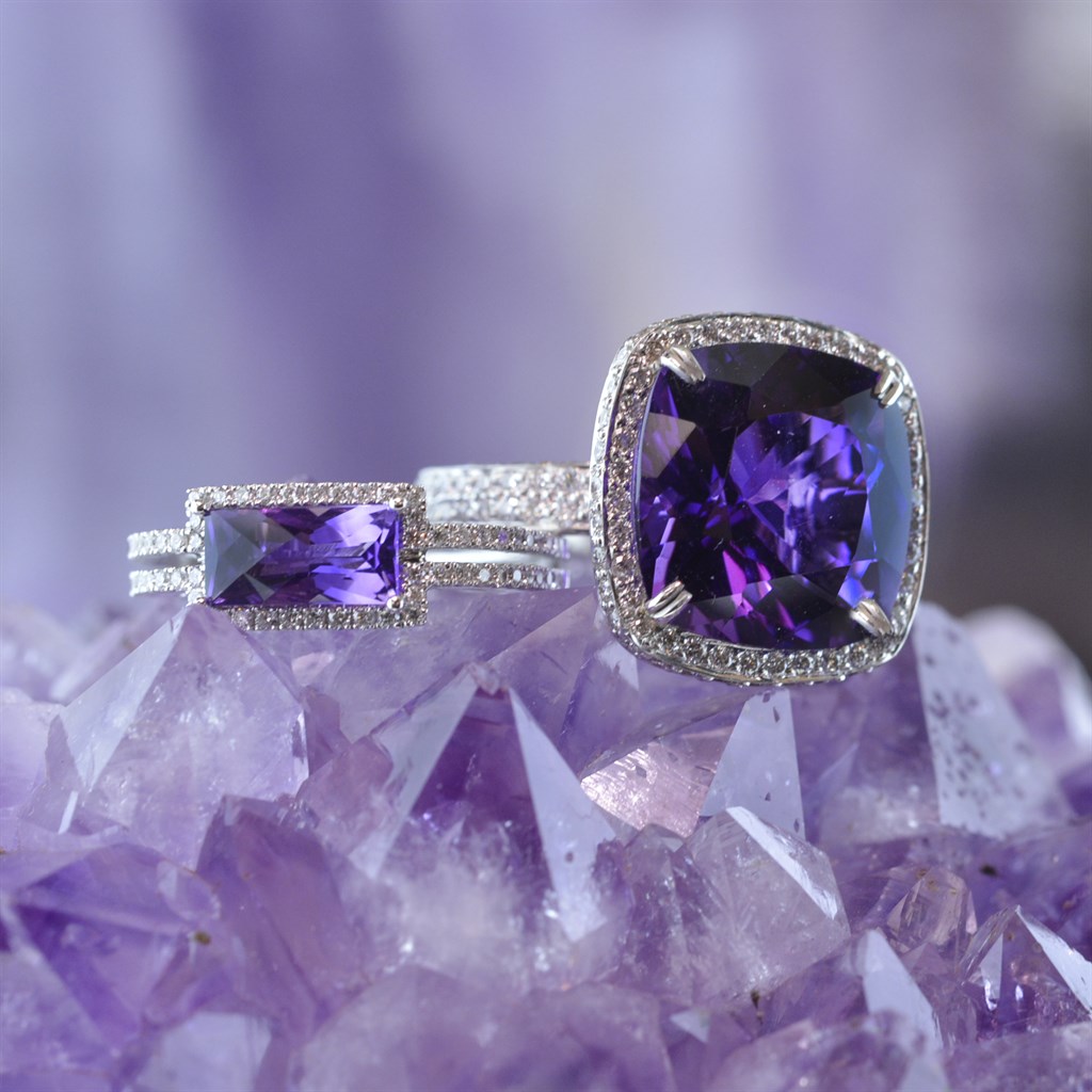 Amethyst Rings