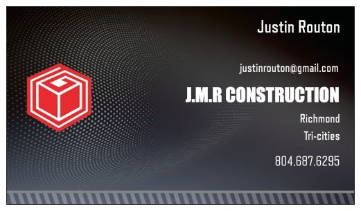 JMR Construction logo