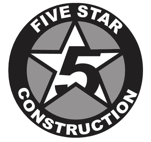 5 Star Construction logo