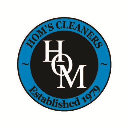 Logo for HOM'S CLEANERS