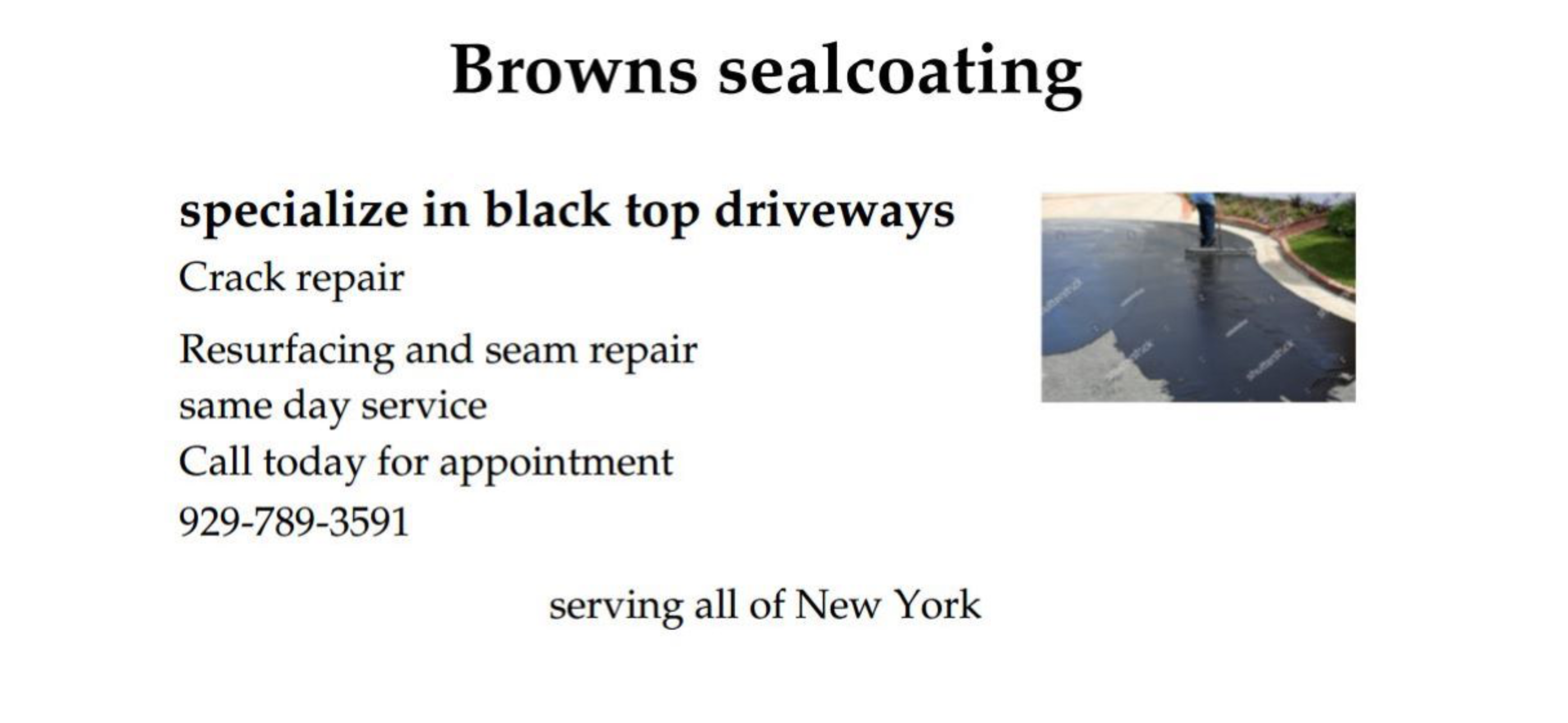 Avatar for Browns sealcoating