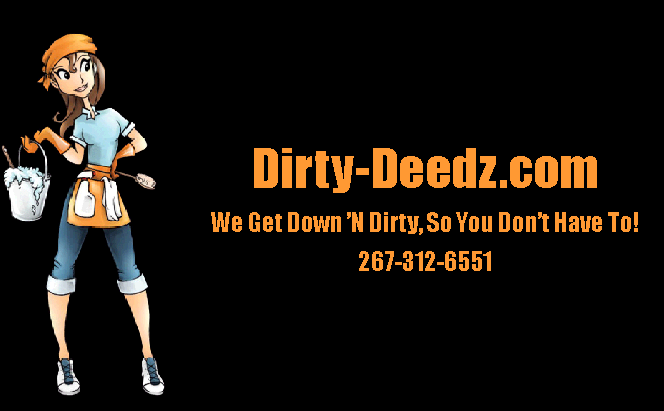 Logo for Dirty Deedz Cleaning Crew