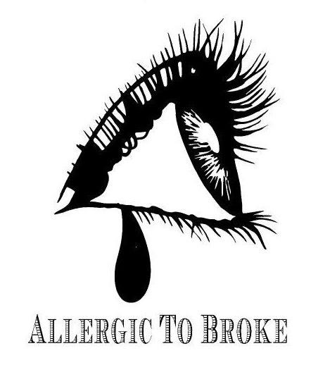 Allergic To Broke Clothing logo