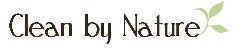 Logo for CLEAN BY NATURE
