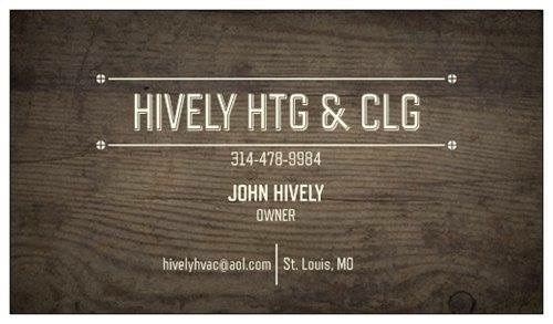 Logo for Hively Heating and Cooling