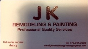Logo for JK REMODELING & PAINTING