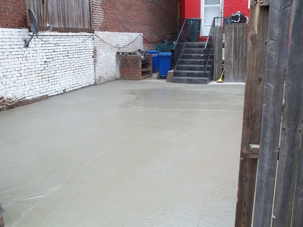 Finished Backyard