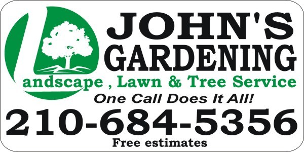 Logo for John's Gardening