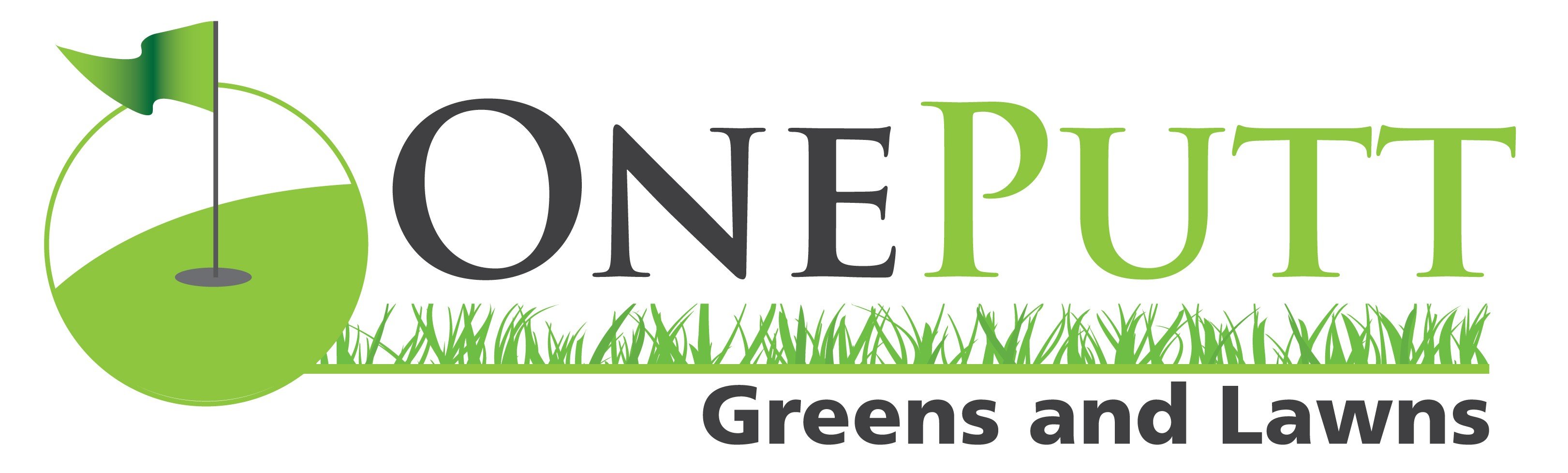 One Putt Greens and Lawns logo