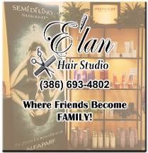 Logo for E'lan Hair Studio