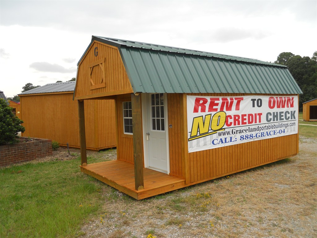 10x20 Lofted Barn Cabin