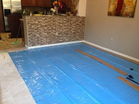 New Floor In Progress