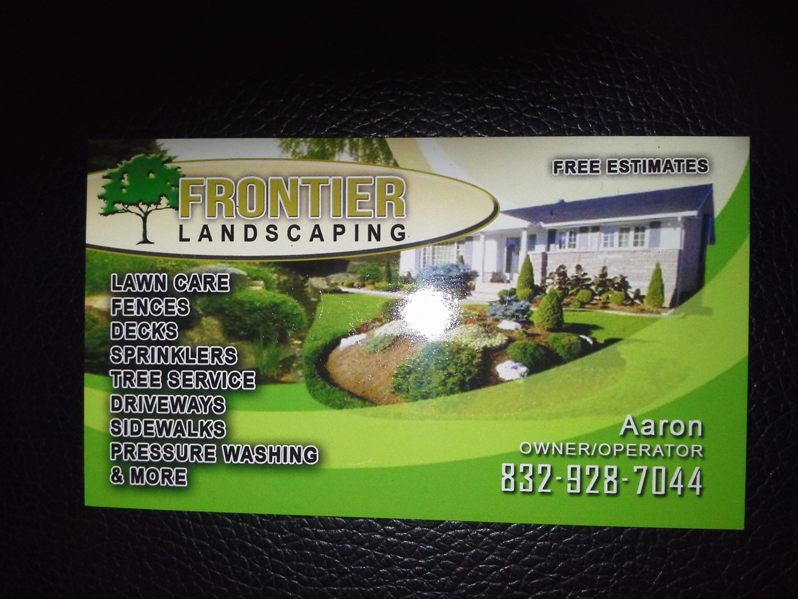 Frontier Landscaping logo
