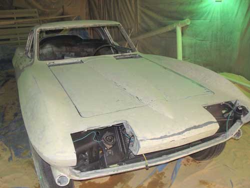 Corvette- Before Blasting