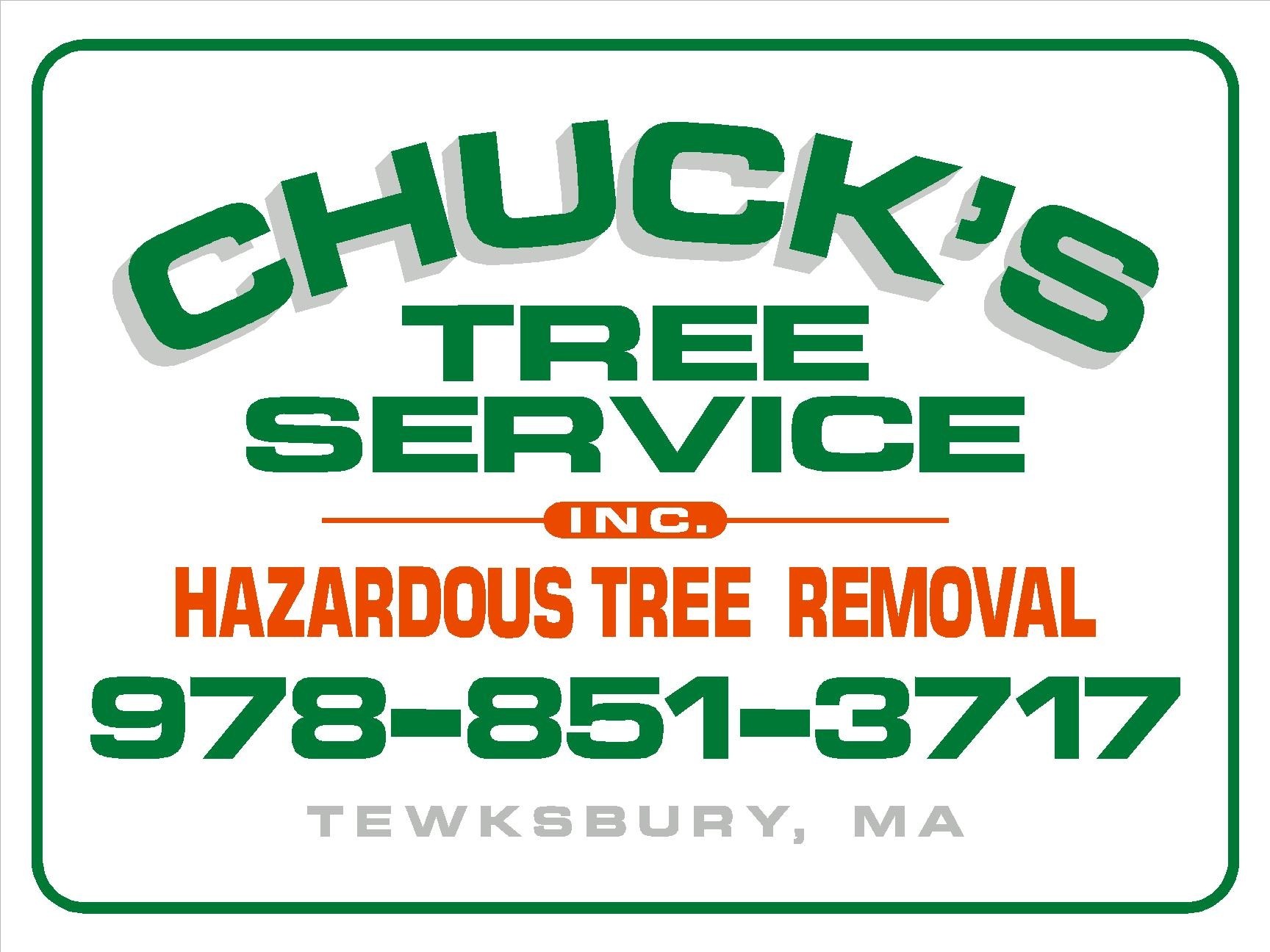 Logo for CHUCK'S TREE SERVICE