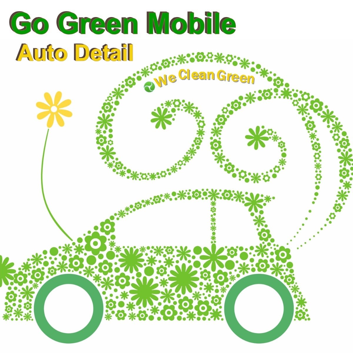 Logo for Go Green Mobile Auto Detail