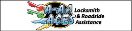 A-AA Aces Locksmith & Roadside Services logo