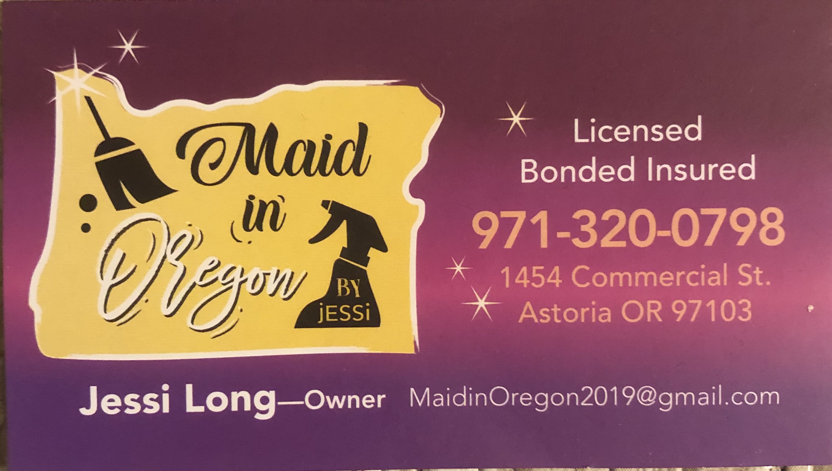 Avatar for Maid in Oregon by Jessi LLC 