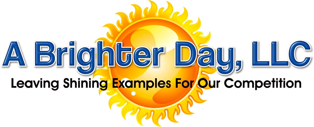 Logo for A Brighter Day LLC Window Cleaning