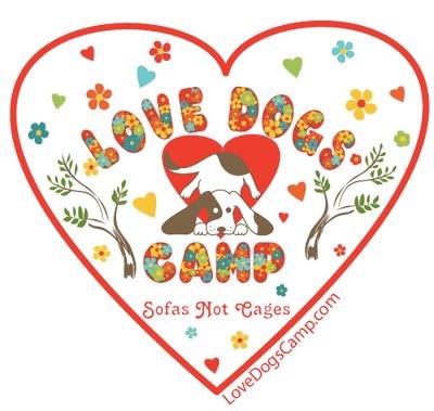 Logo for Love Dogs Camp