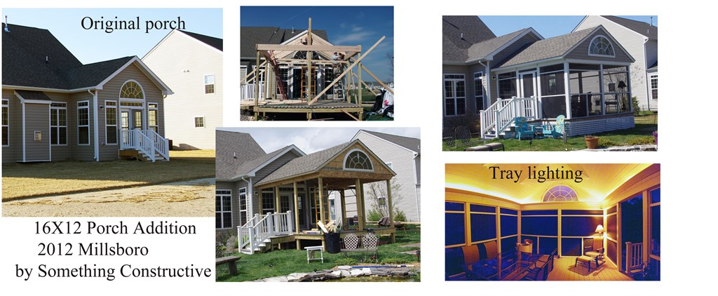 Porch additions