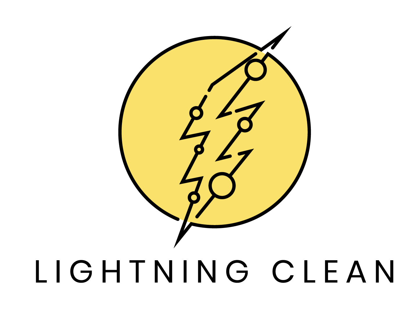 Lightning Clean logo
