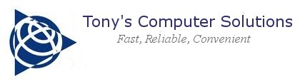 Tony's Computer Repair & Solutions logo