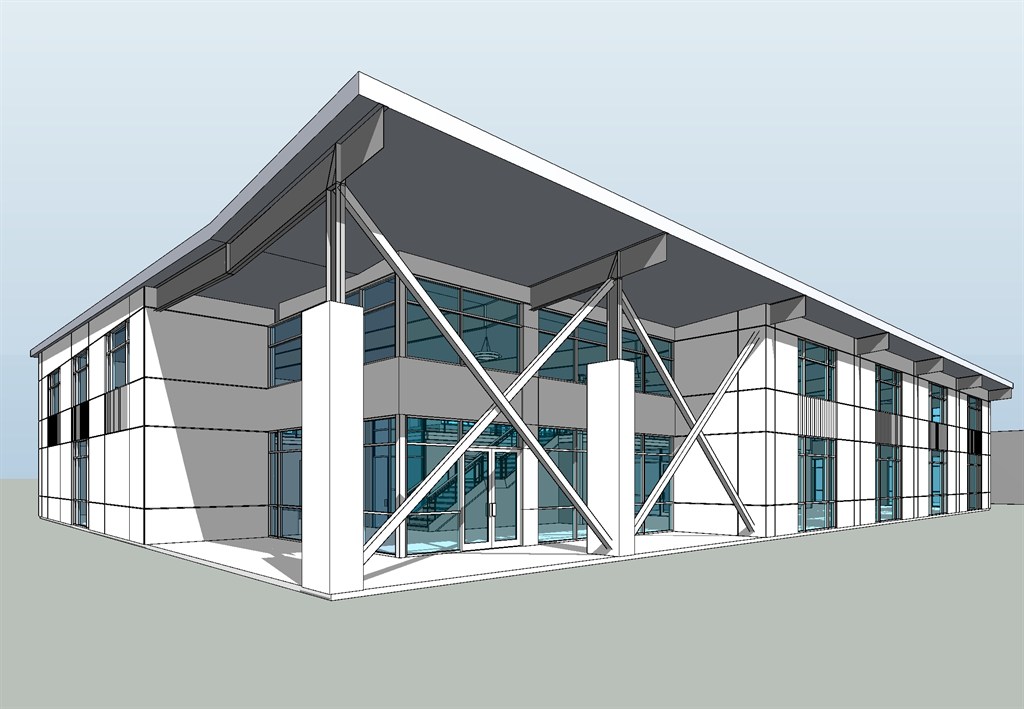 Exterior Perspective  