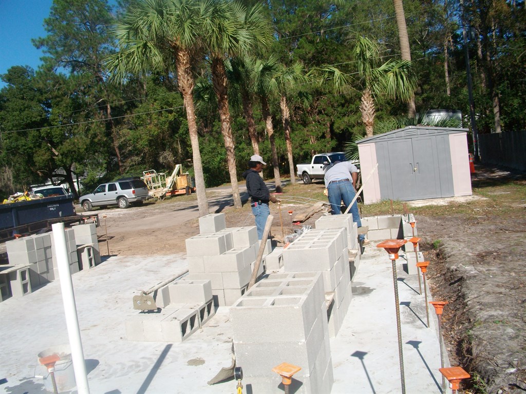 Foundation and Bricks